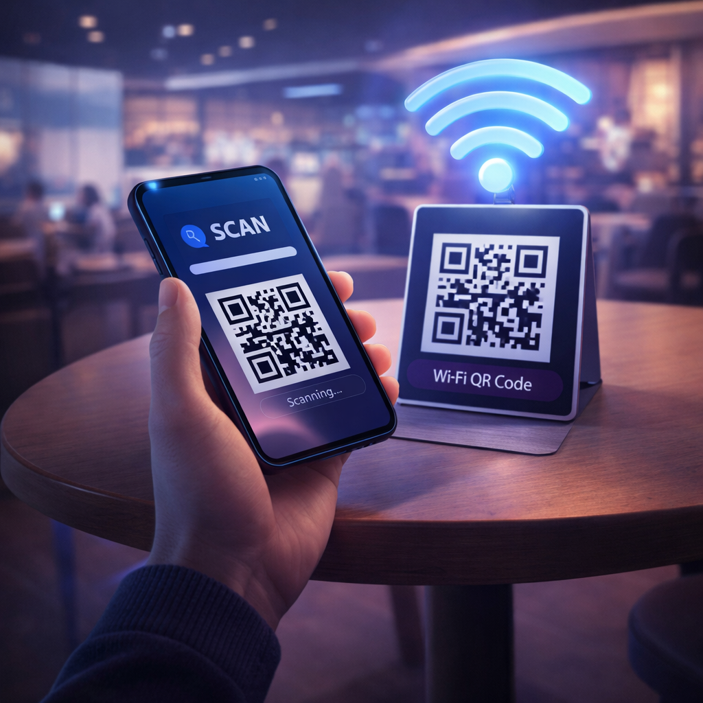 QR Code Generator for WiFi Password – Create Instant WiFi Access QR Codes Online